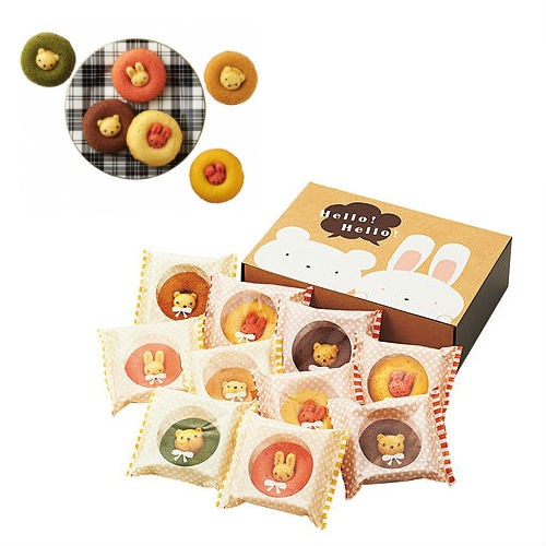 【ポイント5倍】アニマルドーナツ 詰合せセット【出産内祝い 内祝い お祝い お祝い返し ギフト ギフトセット】【御歳暮 お歳暮 寒中御見舞 御年賀】【出産祝い ...