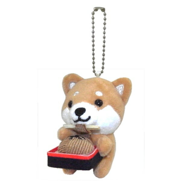 旅するマメしば信州バージョンまめた×信州そばぬいぐるみボールチェーン