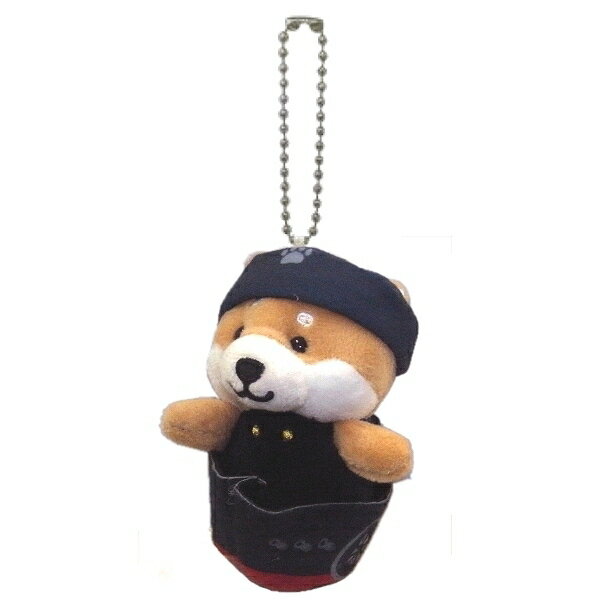 旅するマメしば黒船バージョン（まめた）ぬいぐるみボールチェーン