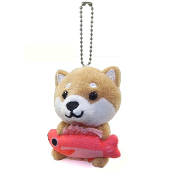 旅するマメしば北陸バージョンまめた×のどぐろぬいぐるみボールチェーン