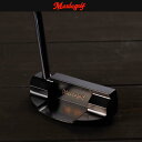 Masda Golf/マスダゴルフ スタジオ3 マレット型パター STUDIO-3/STUDIO3 MALLET PUTTERブラックコート仕上げ 【受注生産モデル】【送料無料】