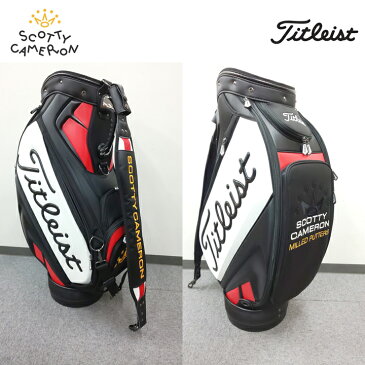 【レア】 SCOTTY CAMERON/スコッティキャメロン Titleist/タイトリスト ダブルネーム スタッフバッグ 10型Staff Bag GOLF CADDIEBAG/キャディバッグ TB2SF2-SC 【送料無料】