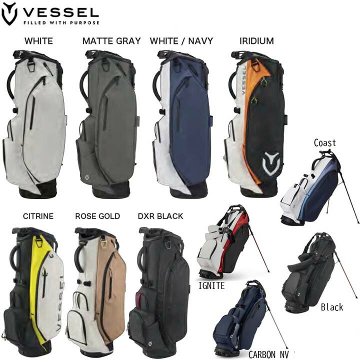 VESSEL/٥ ץ쥤䡼3.0 ɥǥХå 8.5 Player 3.0 Stand Bag 8530120 ǥХå եХå ʡ̵ۡ