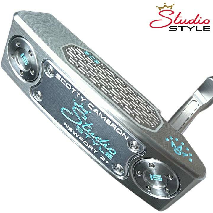 【2025年モデル】【ターコイズブルーカラーカスタム】スコッティキャメロン スタジオスタイル ニュー ...