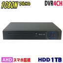 メーカー在庫限り塚本無線 WTW-DEHP704Y-2TB 400万画素対応EX-SDI/HD-SDI 4ch対応 デジタルビデオレコーダー(DVR)