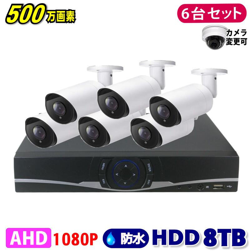 hƃJ 500f 8CH DVR R[_[ SONY J 6Zbg HDD 8TB AHD 掿 ^ O  ԊO ԎBe 3.6mmY