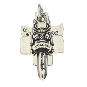 クロムハーツ/Chrome Hearts 【氷室京介/3トリンケッツ】シルバーネックレストップ(シルバー/25.20g)【FK04】【小物】【503081】【中古】【P】bb182#rinkan*B