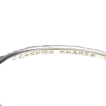 クロムハーツ/Chrome Hearts　【BANGLE SCROLL/スクロールバンド】シルバーバングル(#2/シルバー/19.33g)【NO05】【小物】【508081】【中古】【P】bb217#rinkan*B