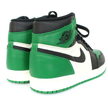 ナイキ/NIKE　【AIR JORDAN 1 RETRO HIGH OG PINE GREEN 555088-302】エアジョーダン1レトロハイオージーパイングリーンスニーカー(28cm/ブラック×グリーン×ホワイト)【SB01】【メンズ】【小物】【200181】【中古】【準新入荷】bb229#rinkan*S