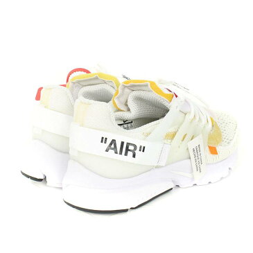 ナイキ オフホワイト/NIKE OFF-WHITE　【AIR PRESTO AA3830-100】エアプレストスニーカー(29cm/ホワイト)【SB01】【メンズ】【小物】【422091】【中古】bb177#rinkan*A