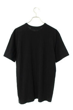 プレイコムデギャルソン/PLAY COMME des GARCONS　【AZ-T216】AD2019ハートロゴワッペンTシャツ(XL/ブラック)【BS99】【メンズ】【905002】【中古】bb33#rinkan*B