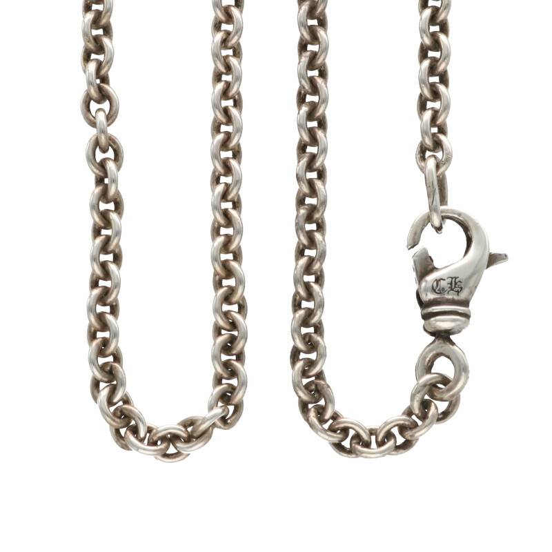 クロムハーツ/Chrome Hearts　サイズ:18inc 【NE CHAIN 18/NEチェーン18inch】シルバーネックレス(シルバー/21.07g)【FK04】【小物】【513012】【中古】bb325#rinkan*B