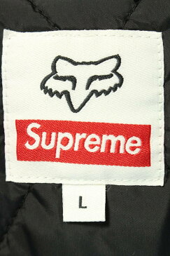 シュプリーム/SUPREME ×ホンダ サイズ:L 【19AW】【Puffy Zip Up Work Jacket】Fox Racingパフィジップアップワークブルゾン(ブラック×イエロー×レッド)【BS99】【メンズ】【418012】【中古】bb205#rinkan*B