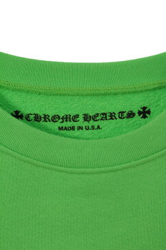 クロムハーツ/Chrome Hearts サイズ:L 【PPO SEXRCD GRN SWTSHRT】MATTY BOY sex recordsプリントスウェット(グリーン×マルチ)【310112】【OM10】【メンズ】【中古】bb205#rinkan*S