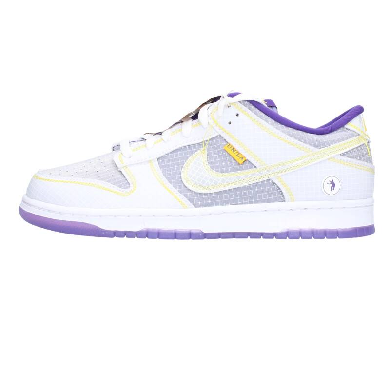 ナイキ NIKE　サイズ:28cm DUNK LOW PASSPORT PACK DJ9649-500 ダンクローパスポートパックスニーカー(ホワイト調×パープル) 【704022】【SB01】【メンズ】【小物】【中古】bb154#rinkan*S