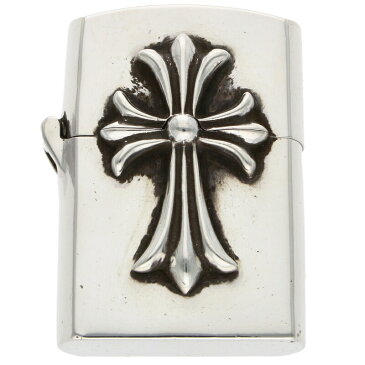 クロムハーツ/Chrome Hearts　 【ZIPPO LIGHTERZ-V1】V1スモールCHクロスジッポライター(シルバー/総重量133.25g)【037022】【SS07】【小物】【中古】bb17#rinkan*B