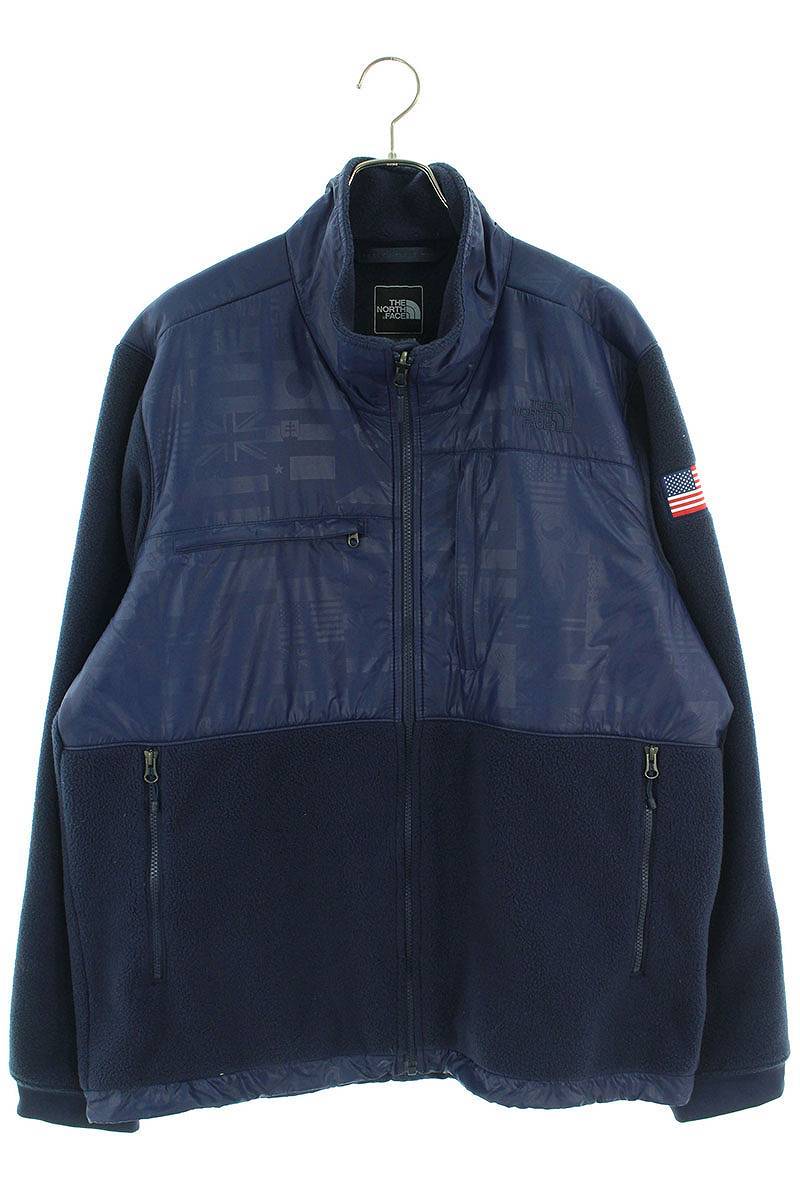 ノースフェイス THE NORTH FACE サイズ:XL INTERNATIONAL COLLECTION デナリフリースブルゾン(ネイビー) 【001000】【BS99】【メンズ】【中古】bb187#rinkan*B