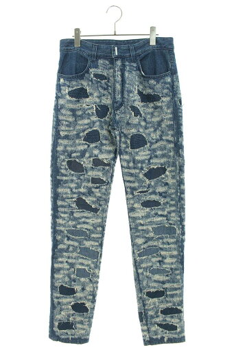 ジバンシィ GIVENCHY サイズ:30インチ BM50ST50QC デストロイリペア加工デニムパンツ(インディゴ)【504032】【BS55】【メンズ】【新古品】bb20#rinkan*A ジバンシィ GIVENCHY サイズ:30インチ BM50ST50QC デストロイリペア加工デニムパンツ(インディゴ)【504032】【BS55】【メンズ】【新古品】bb20#rinkan*A