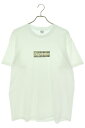 シュプリーム SUPREME　×バーバリー Burberry サイズ:L 22SS Burberry Box Logo Tee バーバリーボックスロゴTシャツ(ホワイト)【604042】【SS13】【メンズ】【中古】bb380#rinkan*B