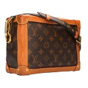 ルイヴィトン LOUISVUITTON　 M44660ソフトトランク モノグラムレザーショルダーバッグ(ブラウン)【612132】【SS13】【小物】【中古】bb295#rinkan*C