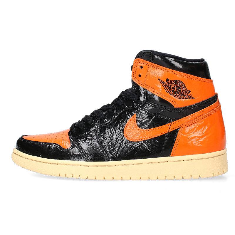 ナイキ NIKE　サイズ:26.5cm AIR JORDAN 1 RETRO HIGH OG SHATTERED BACKBOARD3.0 555088-028 エアジョーダン1シャッタードバックボード3.0スニーカー(オレンジ×ブラック)bb346#rinkan*S