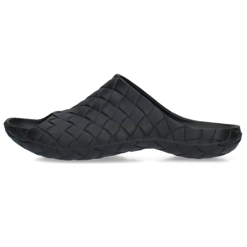 ボッテガヴェネタ BOTTEGA VENETA　サイズ:41 23SS 741338V11T0 100 イントレチャートサンダル(ブラック)【112042】【SB01】【メンズ】【小物】【新古品】bb20#rinkan*N