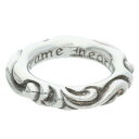 クロムハーツ Chrome Hearts　サイズ:9号 SCRL BAND スクロールバンド シルバーリング(シルバー 9.66g)【519032】【OS06】【小物】【中古】bb317#rinkan*B