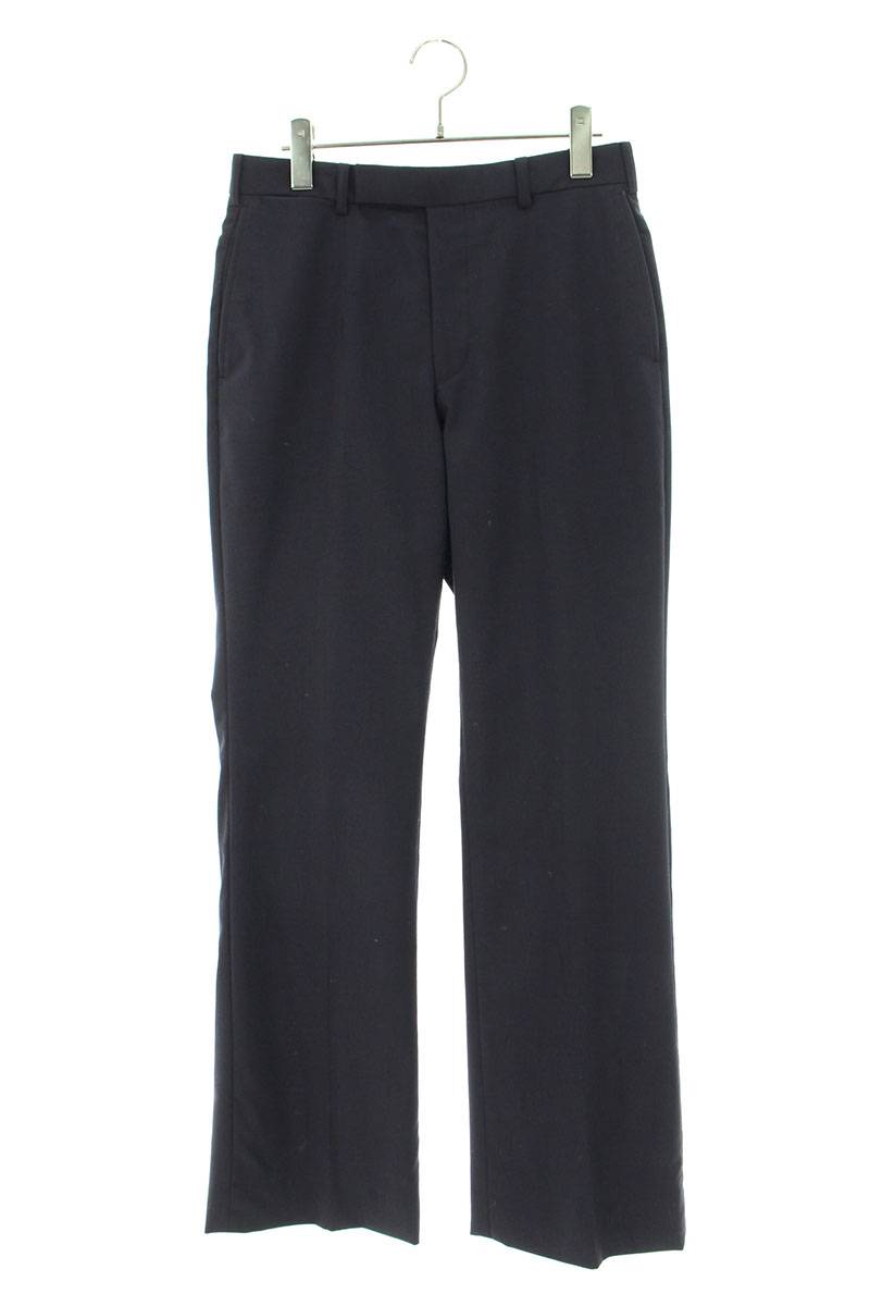 リトルビッグ LITTLEBIG　サイズ:44 21SS LB211-PT03 Flare Trousers フレアトラウザーズスラックスロングパンツ(ネイビー)【101132】【BS99】【メンズ】【中古】bb33#rinkan*B