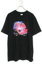 シュプリーム SUPREME　×ヨウジヤマモト Yohji Yamamoto サイズ:L 20AW This Was Tomorrow Tee フラワープリントTシャツ(ブラック)bb51#rinkan*S