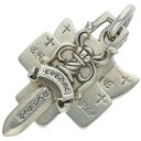 クロムハーツ Chrome Hearts 3TRINKETS スリートリンケッツ シルバーネックレストップ(シルバー 21.64g)【821132】【GZ11】【小物】【中古】bb30 rinkan B