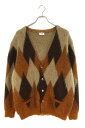 セリーヌ CELINE サイズ:M 2A584382D カーディガン(ブラウン)【612132】【SS13】【メンズ】【中古】bb294#rinkan*A