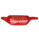 シュプリーム ルイヴィトン SUPREME LOUISVUITTON　サイズ:PM 17AW LV Bumbag PM エピレザーボディバッグウエストバッグ(レッド)bb216#rinkan*A