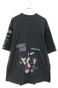 バレンシアガ BALENCIAGA　サイズ:3 698811 TMVC9 スピードハンターズリメイクTシャツ(ブラック)【724042】【NO05】【メンズ】【中古】【準新入荷】bb33#rinkan*B