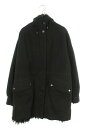 ジバンシィ GIVENCHY　サイズ:TU 9A 7708 85 裏地ボアライナーモッズコート(ブラック)【111042】【BS99】【メンズ】【中古】bb33#rinkan*B