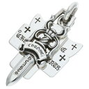 クロムハーツ Chrome Hearts　 3TRINKETS スリートリンケッツペンダント シルバーネックレストップ(シルバー 23.45g)【211042】【SS13】【小物】【中古】bb132#rinkan*B