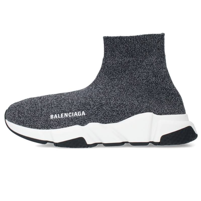 バレンシアガ BALENCIAGA　サイズ:40 SPEED LT SNEAKER スピードトレーナースニーカー(グレー調)【411042】【BS99】【メンズ】【小物】【中古】bb187#rinkan*B