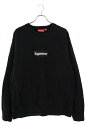 シュプリーム SUPREME サイズ:XL Box Logo Crewneck ボックスロゴクルーネックスウェット(ブラック)【811042】【OM10】【メンズ】【中古】bb294 rinkan B