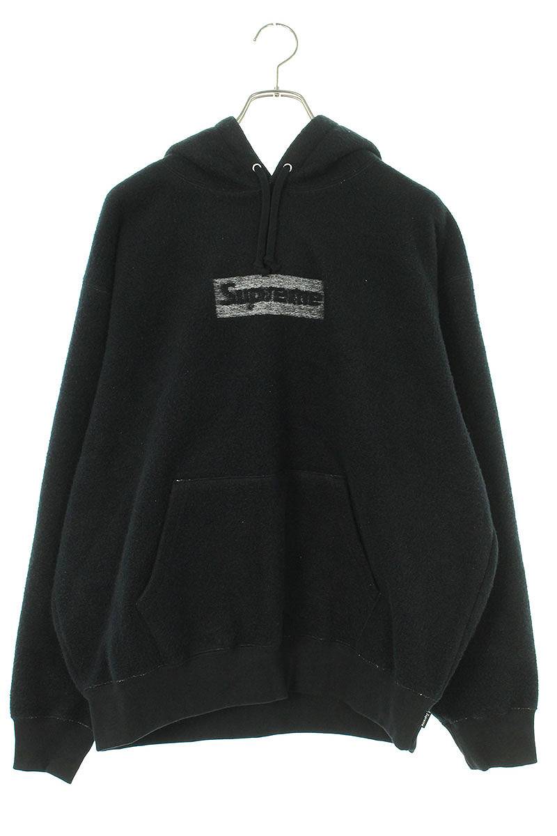 シュプリーム SUPREME　サイズ:M 23SS Inside Out Box Logo Hooded Sweatshirt インサイドアウトボックスロゴプルオーバーパーカー(ブラック)bb51#rinkan*S