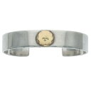ゴローズ goro's サイズ:S 平打ちブレス S ブレスレット(シルバー×ゴールド 30.87g)【721042】【HJ08】【小物】【中古】bb51#ri...