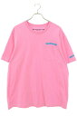 クロムハーツ Chrome Hearts　サイズ:XL CH T-SHRT 1 バックラベルプリントTシャツ(ピンク)【402042】【SS13】【メンズ】【中古】bb17#rinkan*S