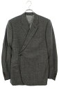 ディオール DIOR サイズ:42R DM3C253A0580 裏地オブリークチェックジャケット(グレー)【902042】【SS13】【メンズ】【中古】bb132#rinkan*A