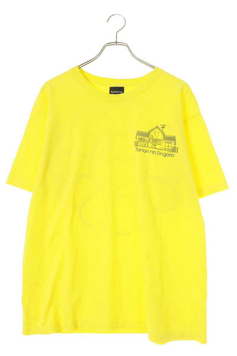 トナリノジンガロ Tonari no Zingaro　サイズ:XL カイカイキキプリントTシャツ(イエロー)bb177#rinkan*B