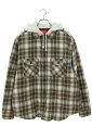 Vv[ SUPREME@TCY:M Hooded Flannel Zip Up Shirt VchbLOp[J[(uE~CgO[)y612042zyOM10zyYzyÁzbb177#rinkan*B