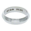 クロムハーツ Chrome Hearts　サイズ:16号 PLAT WEDDING BAND RING ウエディングバンド プラチナリング(シルバー 9.79g)【412042】【SS07】【小物】【中古】bb76#rinkan*B