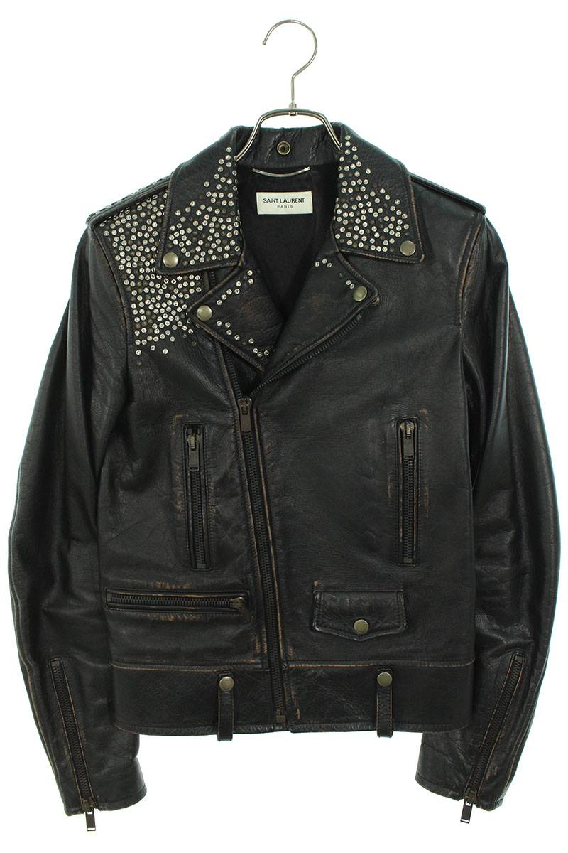 楽天市場】saint laurent スタッズ ライダースの通販 楽天市場】saint laurent スタッズ ライダースの通販