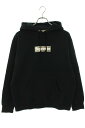 シュプリーム SUPREME　×バーバリー Burberry サイズ:S 22SS Burberry Box Logo Hooded Sweatshirt ボックスロゴパーカー(ブラック)【322042】【OM10】【メンズ】【中古】bb170#rinkan*A