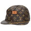 ץ꡼ 륤ȥ SUPREME LOUISVUITTON 17AW LV 5-Panel Hat Υ쥶5ѥͥ˹(֥饦)822042ۡSS13ۡھʪۡšbb310#rinkan*B