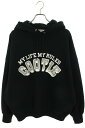 N[eB[ COOTIE@TCY:M 23AW Open End Yarn Print Sweat Hoodie SvgvI[o[p[J[(ubN)y903042zyBS99zyYzyÁzbb205#rinkan*B