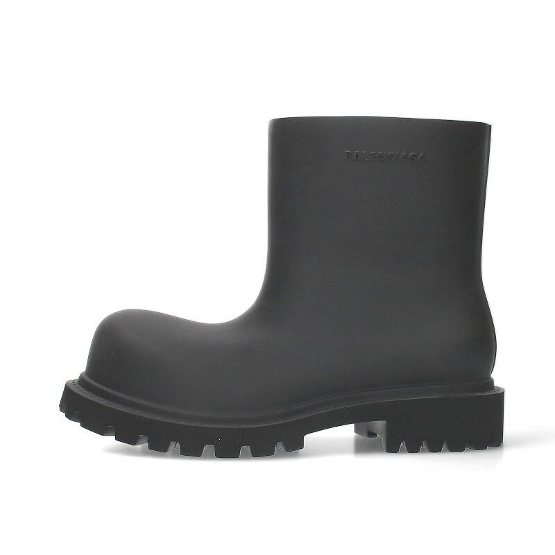 バレンシアガ BALENCIAGA　サイズ:44 STEROID BOOTIE BOOTS 770589 ステロイドブーティブーツ(ブラック)【803042】【OM10】【メンズ】【小物】【中古】bb131#rinkan*A