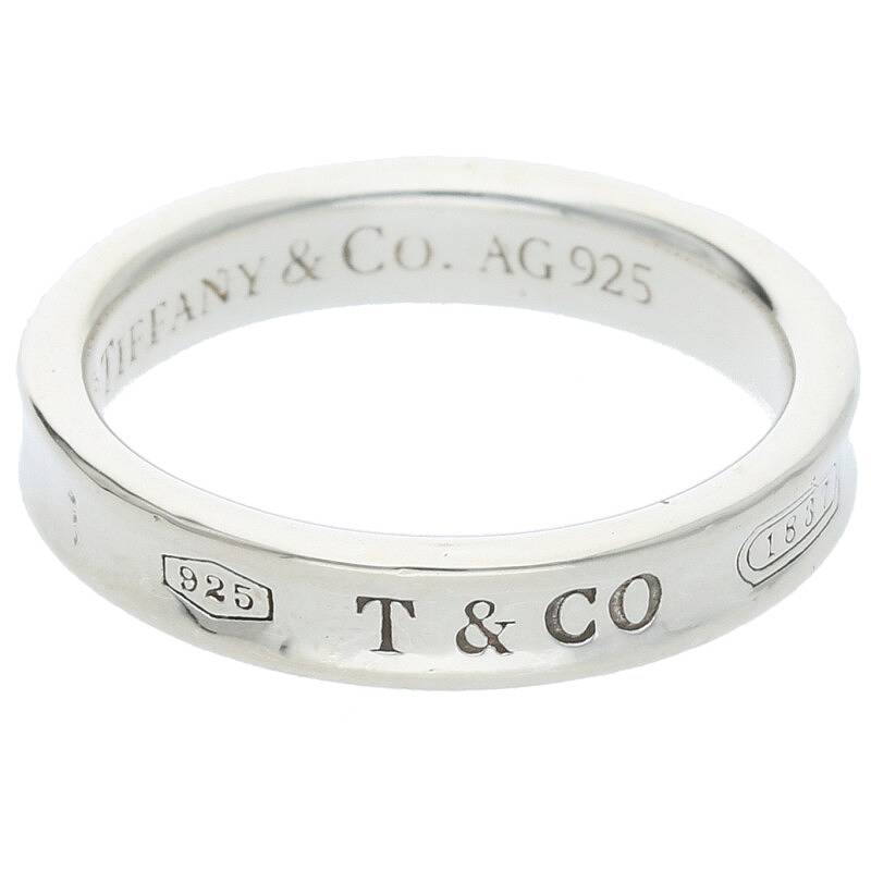 ティファニー TIFFANY Co. サイズ:14.5号 1837 シルバーリング(シルバー 4.29g)【115042】【BS99】【小物】【中古】bb359 rinkan B